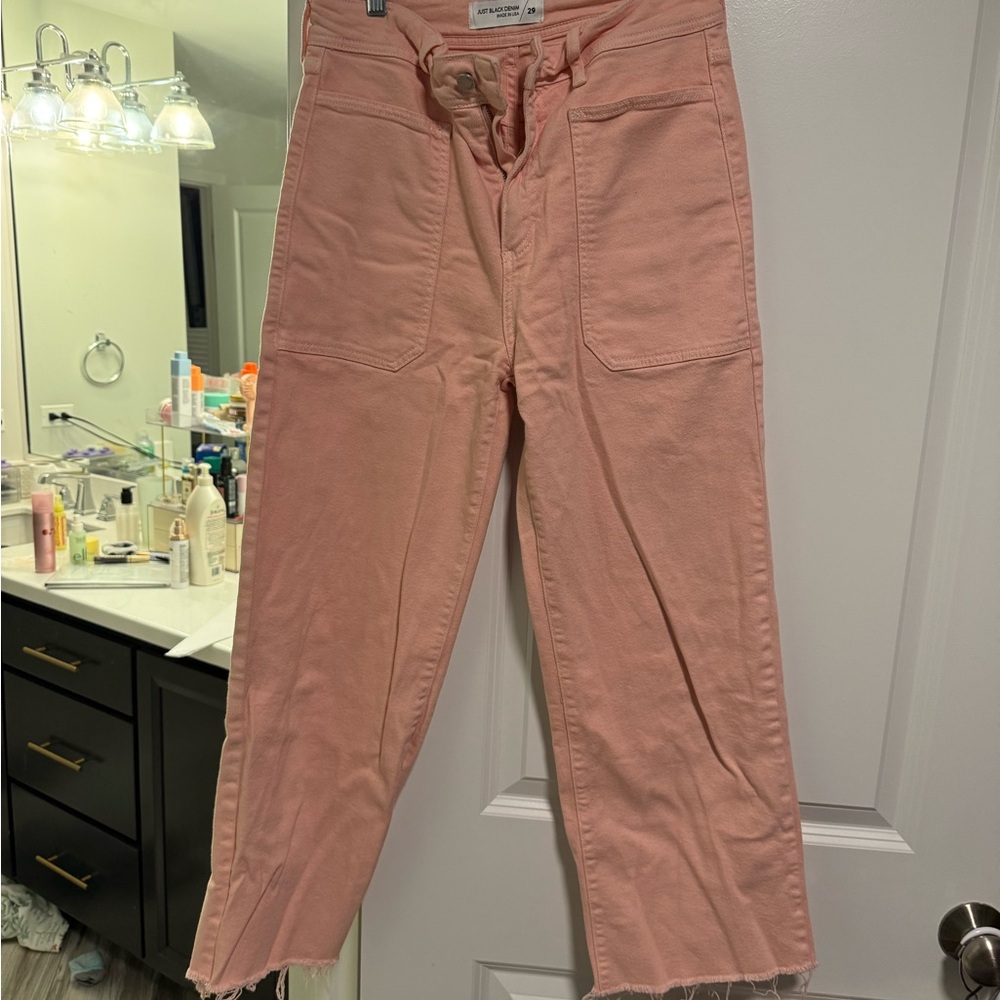 Just Black Pink Women Jeans